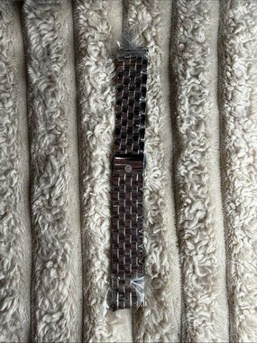 Michele Men's Silver Stainless Steel Watch Bracelet Band 01C20146
